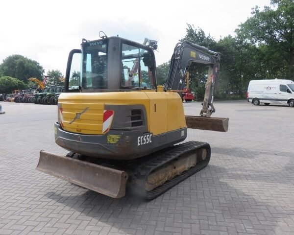Mini-pelle Volvo EC55 (2011) – 5,7T – Moteur 36,2 kW – Image 4