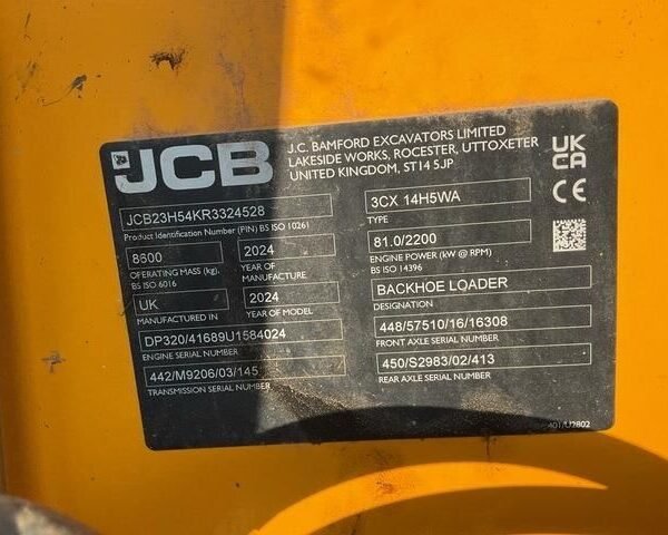 Tractopelle JCB 3CX 14H5WA – Image 5