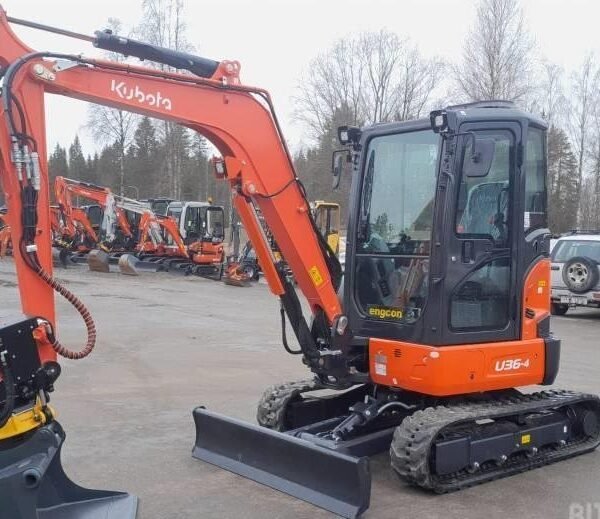 Kubota U36-4 (2022) – Mini Pelle 3,6T – État Neuf avec 13 Heures – Image 1