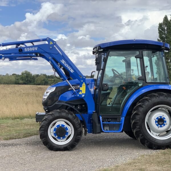 Solis S50, 4 roues motrices, inverseur XL, cabine climatisée et chargeur – Image 3